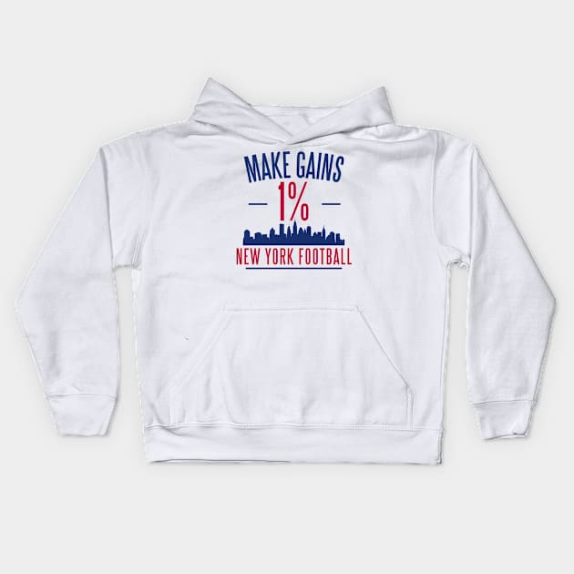 Make Gains Kids Hoodie by MikeKing00